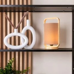 Present Time Vases Vase Oval Wide Résine Blanc -Vases Soldes vase oval wide resine blanc 4