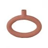 Present Time Vases Vase Oval Wide Résine Terracotta -Vases Soldes vase oval wide resine terracotta 2