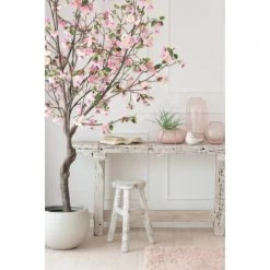 LANADECO Vases Vase Ovale En Céramique Rose Pastel H13cm -Vases Soldes vase ovale en ceramique rose pastel h13cm 1