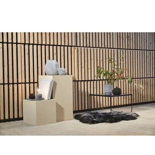 Villa Collection Vases Vase Ovale En Verre Gris Perle 6 Villa Collection Vases Vase Ovale En Verre Gris Perle – Image 4