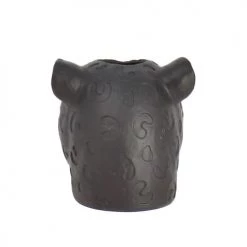 Pirouette Paris Vases Vase Panthère En Résine Noir Et Or -Vases Soldes vase panthere en resine noir et or 3