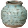 Ixia Vases Vase Patiné Bleu H13,5cm -Vases Soldes vase patine bleu h13 5cm