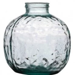 Wadiga Vases Vase Rond En Verre Recyclé H35cm