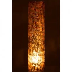 LANADECO Vases Vase Rond Verre Argent H61cm -Vases Soldes vase rond verre argent h61cm 2