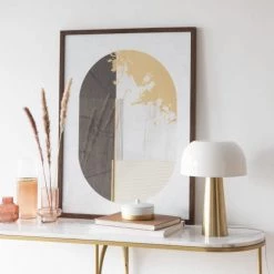 Maisons Du Monde Vases Vase Soucoupe En Verre Fumé Ocre H14 - Lot De 2 -Vases Soldes vase soucoupe en verre fume ocre h14 1000 12 2 223698 2