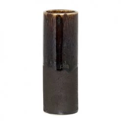 Bloomingville Vases Vase Tony En Grès Céramique Marron H15 Cm