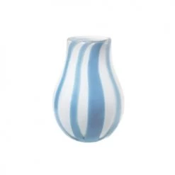 Broste Copenhagen Vases Vase Verre Bleu 15x22x15cm