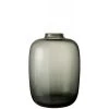 LANADECO Vases Vase Verre Gris H45cm -Vases Soldes vase verre gris h45cm