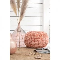 LANADECO Vases Vase Verre Saumon H56cm -Vases Soldes vase verre saumon h56cm 2