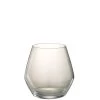 LANADECO Vases Vase Verre Transparent H23cm -Vases Soldes vase verre transparent h23cm