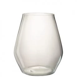 LANADECO Vases Vase Verre Transparent H36cm