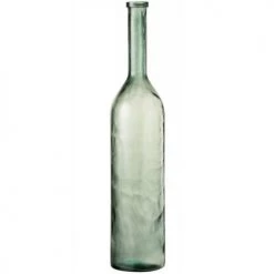 LANADECO Vases Vase Verre Vert H100cm