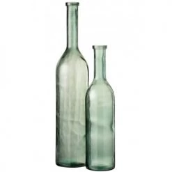 LANADECO Vases Vase Verre Vert H100cm -Vases Soldes vase verre vert h100cm 3