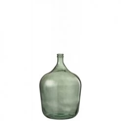 LANADECO Vases Vase Verre Vert H56cm
