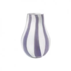 Broste Copenhagen Vases Vase Verre Violet 15x22x15cm